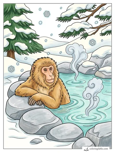 Colored example of this coloring page