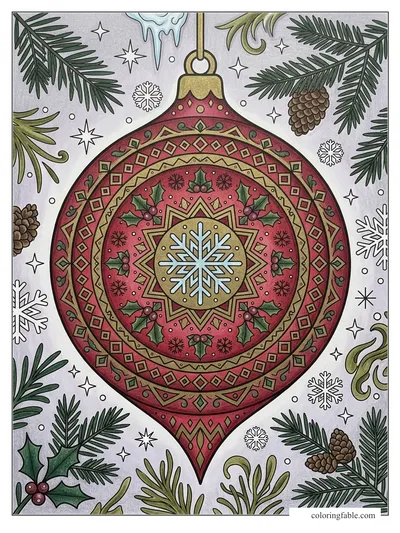 Colored example of this coloring page