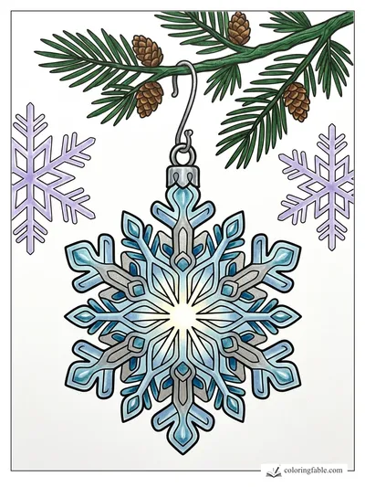 Colored example of this coloring page