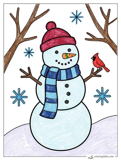 Colored example of this coloring page