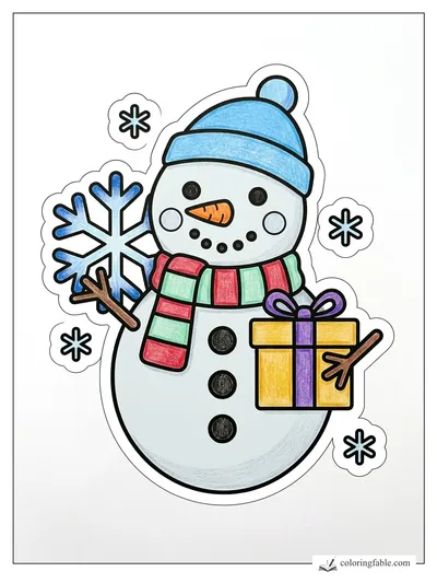 Colored example of this coloring page