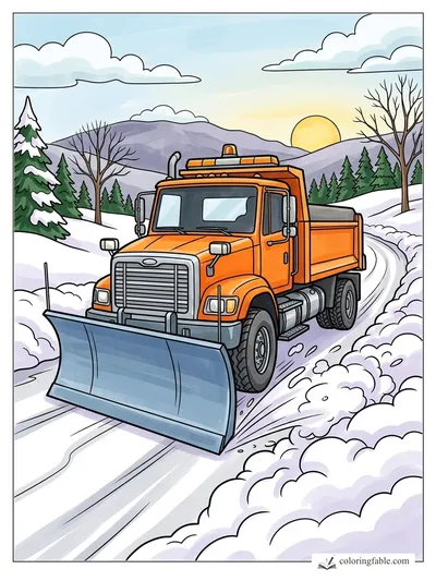 Colored example of this coloring page