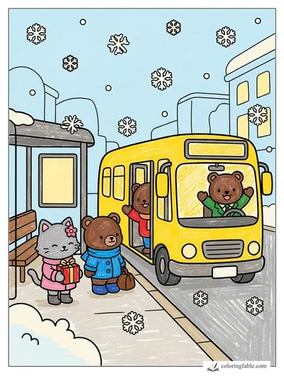 Colored example of this coloring page