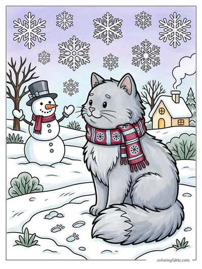 Colored example of this coloring page
