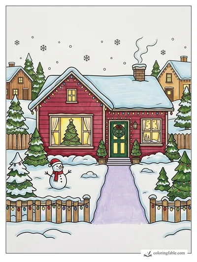 Colored example of this coloring page