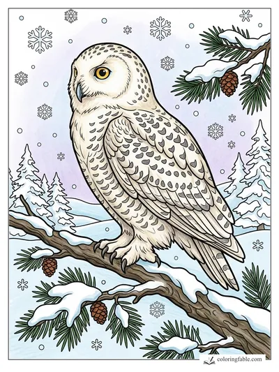 Colored example of this coloring page