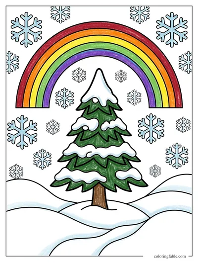 Colored example of this coloring page