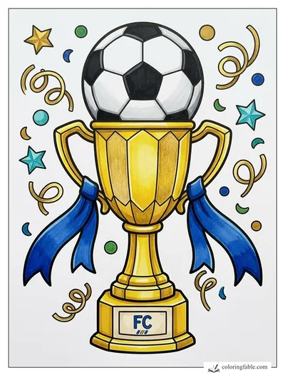 Colored example of this coloring page