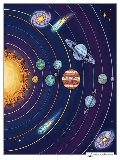 Colored example of this coloring page