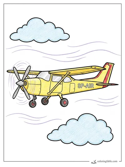 Colored example of this coloring page
