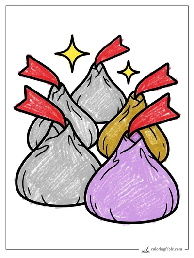 Colored example of this coloring page