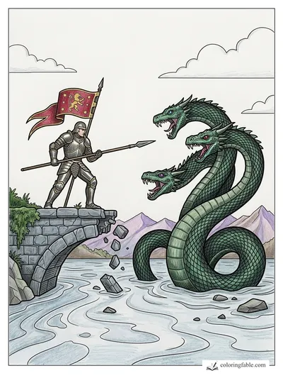 Colored example of this coloring page