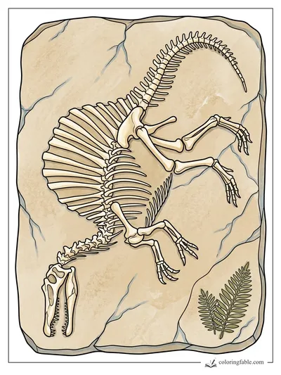 Colored example of this coloring page