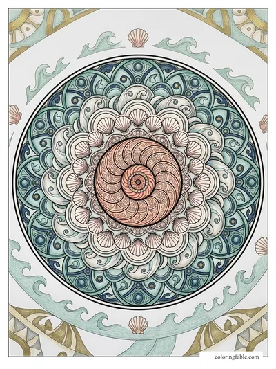 Colored example of this coloring page