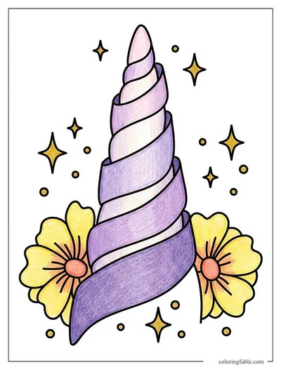 Colored example of this coloring page