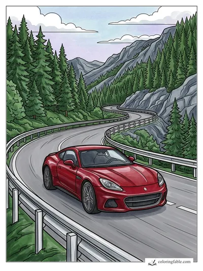 Colored example of this coloring page