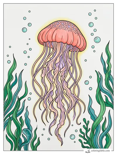 Colored example of this coloring page