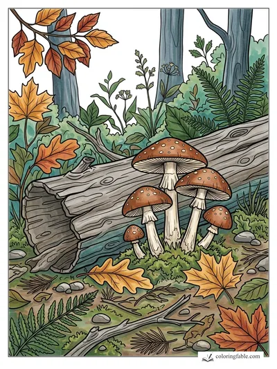 Colored example of this coloring page