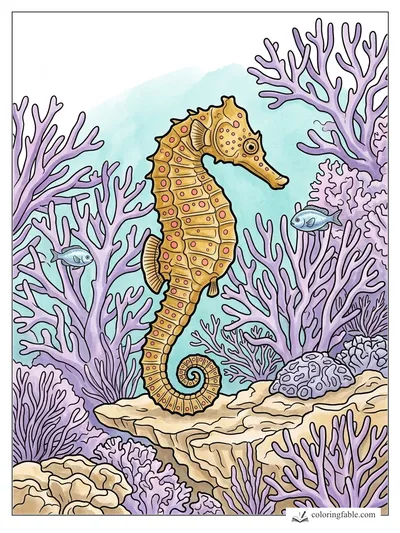 Colored example of this coloring page