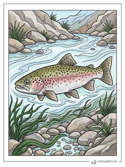 Colored example of this coloring page