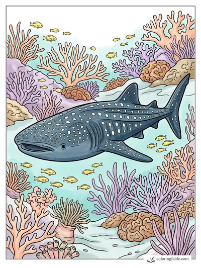 Colored example of this coloring page