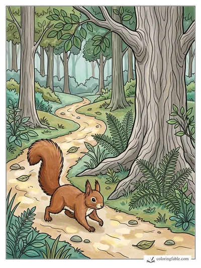 Colored example of this coloring page