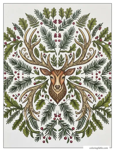 Colored example of this coloring page