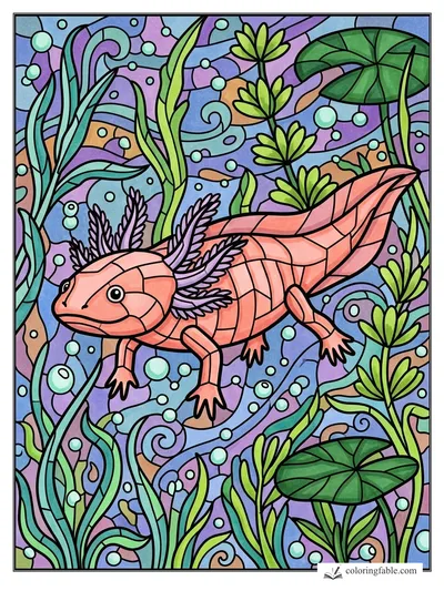 Colored example of this coloring page
