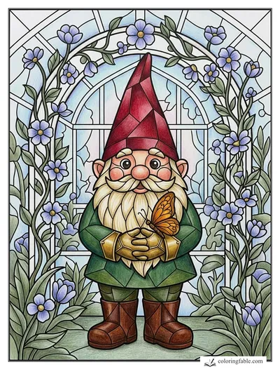 Colored example of this coloring page