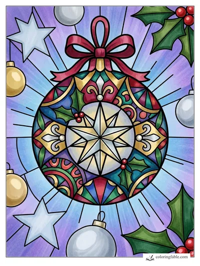 Colored example of this coloring page