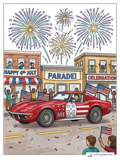 Colored example of this coloring page