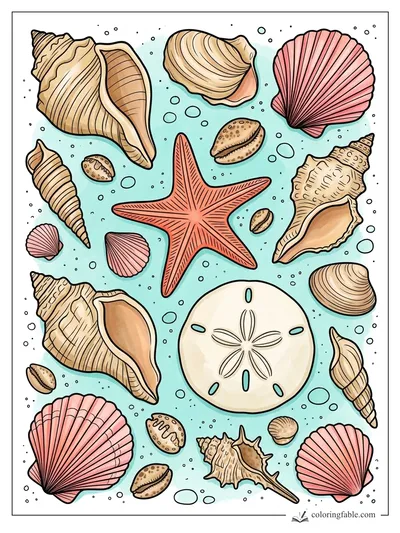 Colored example of this coloring page