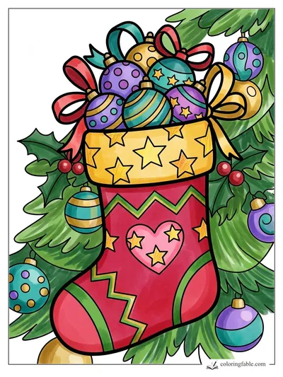 Colored example of this coloring page