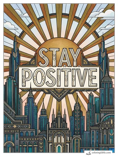 Colored example of this coloring page