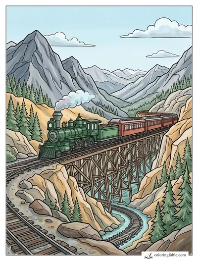 Colored example of this coloring page