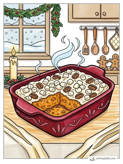 Colored example of this coloring page