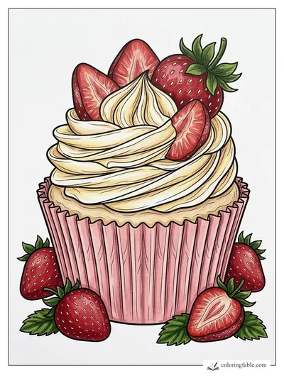 Colored example of this coloring page