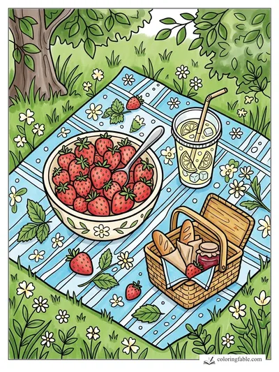 Colored example of this coloring page