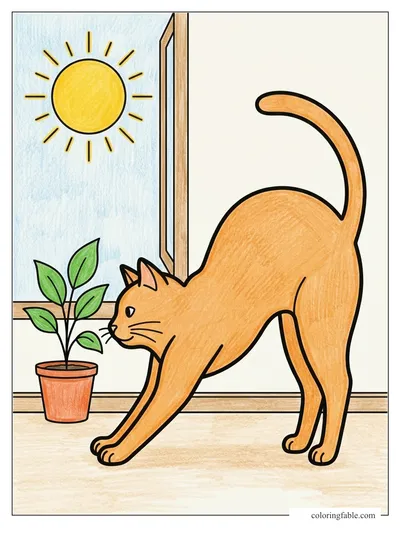 Colored example of this coloring page