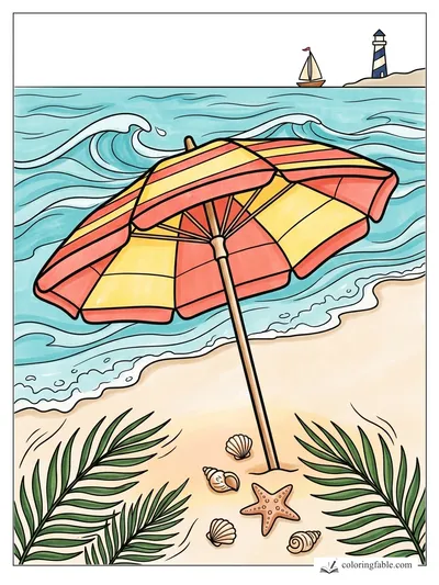 Colored example of this coloring page