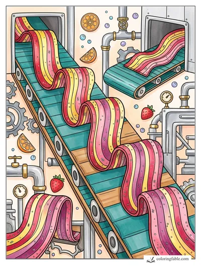 Colored example of this coloring page