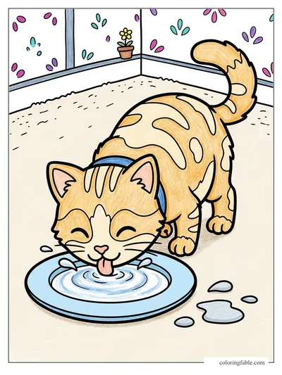 Colored example of this coloring page