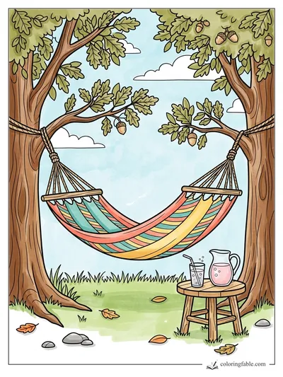 Colored example of this coloring page