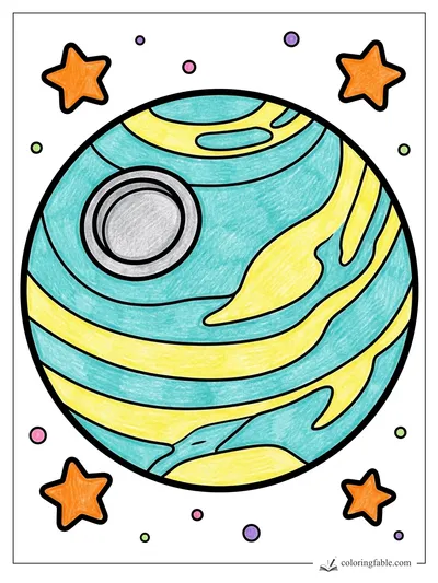 Colored example of this coloring page