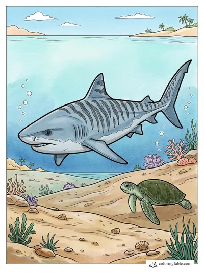 Colored example of this coloring page