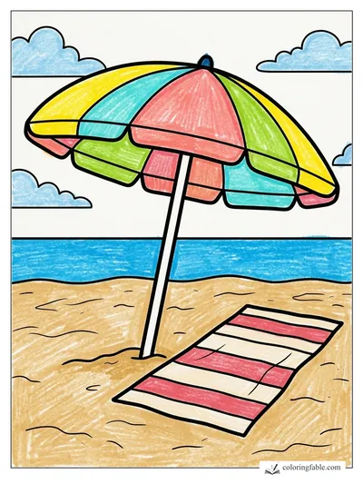 Colored example of this coloring page