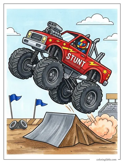 Colored example of this coloring page