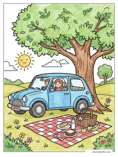 Colored example of this coloring page