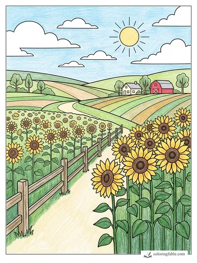 Colored example of this coloring page