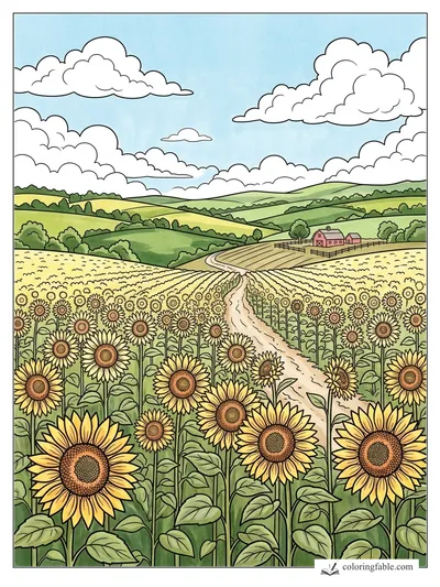 Colored example of this coloring page